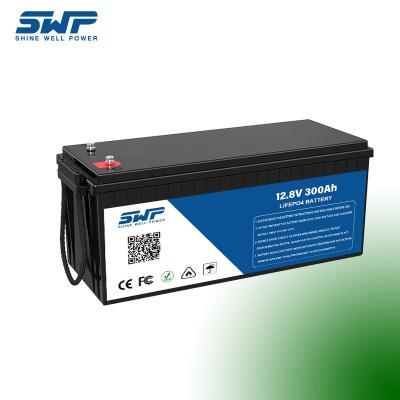 Chine 12.8V 300Ah batterie au lithium RV batterie au lithium pour RV solaire 5000 cycles à vendre