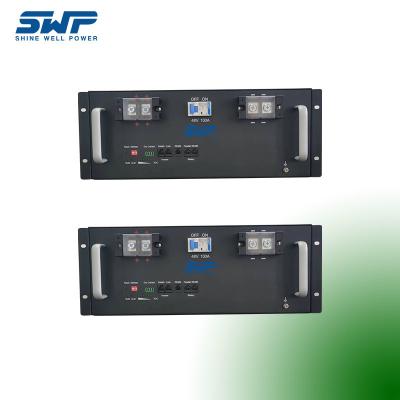 China SWP48V 100Ah Rack-montierte Wohn-Energiespeicher 5000-8000 Zyklusdauer zu verkaufen