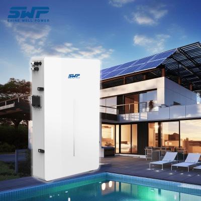 China SWP51200 Almacenamiento de baterías de pared LiFePO4 Almacenamiento comercial de energía en venta