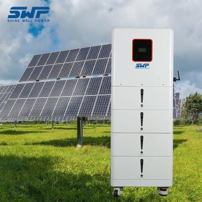 中国 51.2V 100Ah/200Ah/300Ah All-In-One Stackable Storage System Home Energy Storage Battery With ≥6000 Cycle Life -20C-60C 販売のため