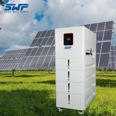 China All-In-One Solar Energy Storage System 51.2V100Ah Module Home Solar Battery With Charge/Discharge Efficiency ≥97% Te koop