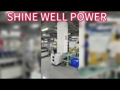 Automated energy storage battery production line