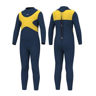 China Wholesale Neoprene Swimming Fullsuit Surfing Child Custom Hevto Wetsuits Kids 3mm Keep Warm For Water Sports for sale