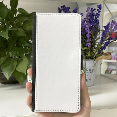 China Anti-fall Sublimation Case Blank PU Leather Wallet Cover For Samsung S21 Flip Case Ultra Sublime for sale