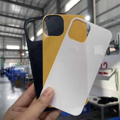 China Shockproof Glass TPU+PC Phone Groove Case For 2d Phone Case Sublimation For iphone 13 for sale