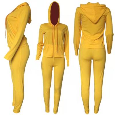 China Breathable New Arrivals 2021 Women Teams Colorblock Two Piece Set Long Sleeve Tracksuits 2 Piece Leggings Set Women Clothing for sale