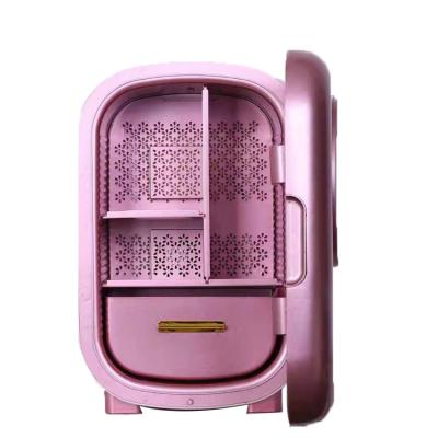 China Original New Mini Refrigerator 13L Home Cold Car Household Beverage Portable Beauty Refrigerators for sale