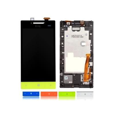 China Azul compatible/blanco 4 asamblea de HTC 8S LCD de la pantalla del LCD de la pulgada con el capítulo en venta