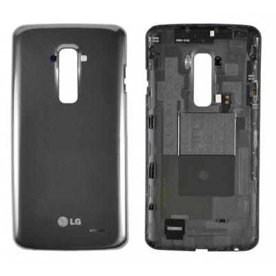 China OEM Black 6 Inch Mobile Phone Housing For LG G Flex D950/D955 Battery Cover Case With NFC for sale