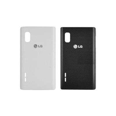 Cina Alloggio bianco e nero dell'OEM del telefono cellulare per il caso di porta di servizio della batteria del LG Optimus L5 E610 in vendita