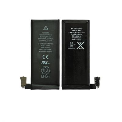 China Substituição original 3.7V da bateria do telemóvel do iPhone 4, 1420mAH à venda