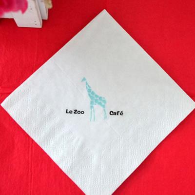 China Colorful Custom Dinner Napkin Fabric 25x25cm for sale