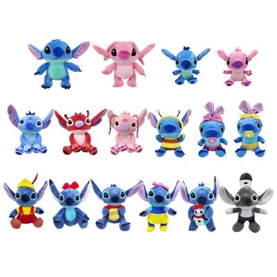 China Stitch Plush Toys Cartoon Lilo Stuffed Animals Cute Kid Gift Child Gifts 21-28cm for sale