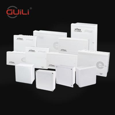 China Indoor Electrical Rack Box Distribution Cabinet Factory Price Plastic Electrical Enclosure Wall End Box for sale