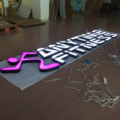 China Customized Metal Outdoor Mini Led Advertising Sign Boards Custom Made Light Box Super Bright 3d Beer Sign for sale