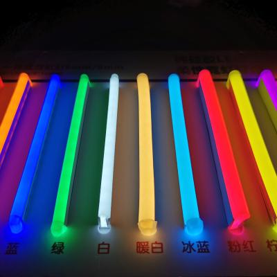 China Office 1cm Colorful RGB Neon Strip 1 Cut for sale