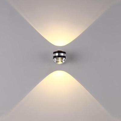 China Modern Indoor 6W LED Wall Light Through Lighting Fixture Indoor Lighting Wall Lamp for Bedside Living Room Bedroom Aisle Wall Lamp for sale