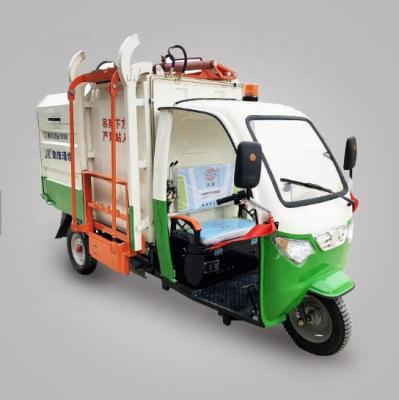 China 2.5Cubic Meters Electric Auto-dumping Truck Waste Transport Garbage Collection Vehicle for sale