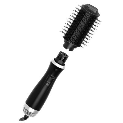 China 1200W Detachable One Stage Hair Dryer Volumizer Hair Blower Brush Blow Dryer One Step Hair Brush for sale