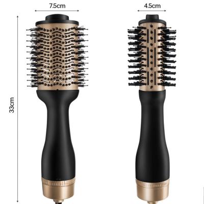 China ION Hair Blow Dryer Brush Ceramic Electric Blow Dryer Blow Dryer Negative and Volumizer Hot Airbrush 3 in1 Styling Negative Ion for sale