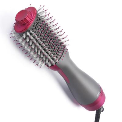 China Ionic Technology Helps Reduce Drying Time Factory Sales One Step Hot Air Comb Iron Brush Hair Straightener Dryer Brush Airbrush for sale