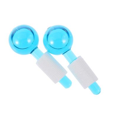 China Face Massager Facial Globes Energy Crystal Ball Cooling Beauty Ice Hockey Globes Massage Tools Neck Massager for sale