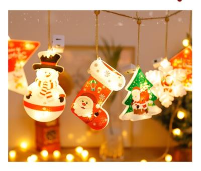 China New Arrived Decoration Christmas Hanging Led Light Decorations for sale