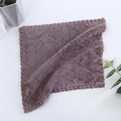 China Factory Sale Disposable Microfiber Towels Kitchen Christmas Gift Multipurpose Towel Dish Cloth for sale