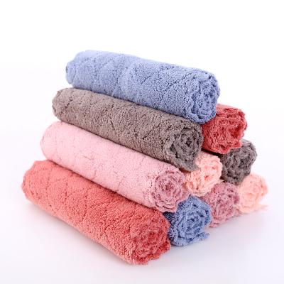 China Disposable Custom Multipurpose Dish Cloth Cheap Kitchen Towels Cleaning Cloths for sale