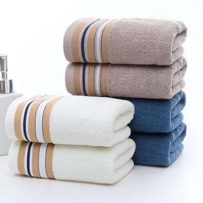 China Factory direct sale custom sustainable fiber high end bamboo face towel for sale