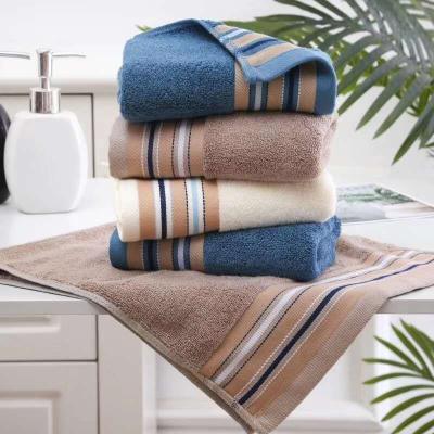 China Factory direct sale custom sustainable fiber high end bamboo bath towel for sale