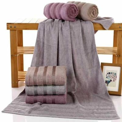 China Factory direct sale custom high end QUICK DRY fiber hotel bamboo bath towel for sale