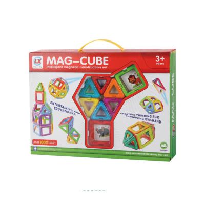 China Educational Toy Educational Toys 20 Pcs Magnetic Building Blocks Set For Kids Magnet Building Blocks for sale