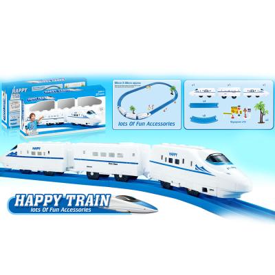 China Slot Toy Educational Slot Train Railway Toys Kid Diy Wooden Track Train Set Toys For Children Car Track Toy for sale