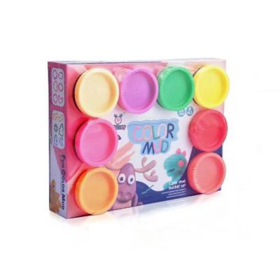 China Sale 14Pcs Non-Toxic Colorful Fruit China Educational Diy Molding Toys For Factory Clay Kids Educational Toys Super Lightweight Children for sale