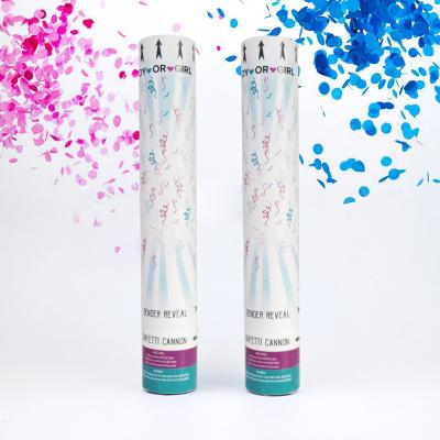 China event & Kind Of Party Supplies Reveal Confetti Cannons Pack (2 Pink & 2 Blue) for sale