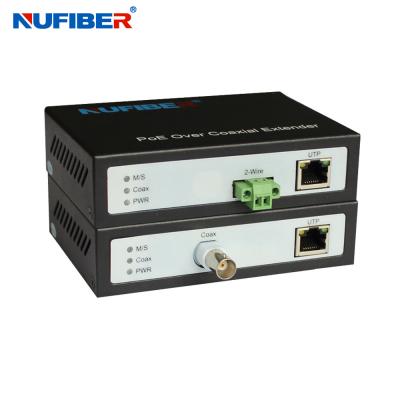 Κίνα POE IP Over 2 Wire Ethernet Over Coaxial Extender 300m DC52V For Hikvision Camera προς πώληση