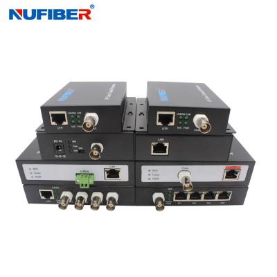 중국 POE Over Coaxial Ethernet Via Coax Cable Extender For Hikvision IP Camera To NVR 판매용