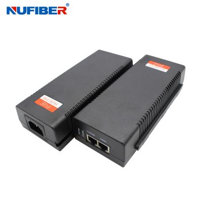 China Customized Data POE Injector / Adapter / Extender Single Port 30w 60w 90w for sale