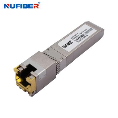 China 10G / 5G / 2.5G / 1G Copper RJ45 30m 10G-T SFP+ Cisco Compatible for sale