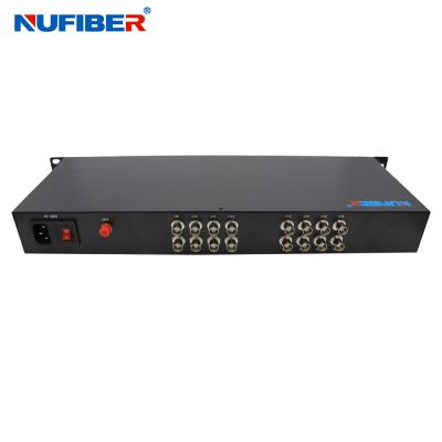 China Video HD 1080P Faser-Videodem konverter 1310/1550nm 20km FC zur Faser-Ergänzungs-CVI/TVI/AHD 2MP 16CH zu verkaufen