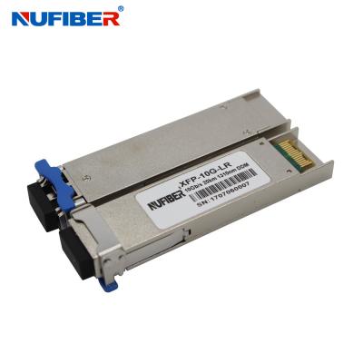 China XFP Transceiver 10Gbps XFP LR Dual Fiber Single Mode 1310nm 20km LC DDM compatible with Cisco for sale