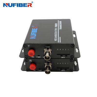 Chine NF-1V1D-T/R-F20-1080P Convertisseur vidéo en fibre numérique 2MP 1CH 1080P Vidéo RS485 Données Single Fiber Single Mode FC Vidéo Transmetteur Récepteur pour la surveillance des mines à vendre