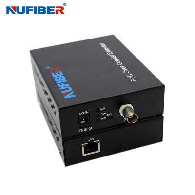 China 10/100Mbps IP over Coaxial Exntender EOC POC Function 900meters DC52V for sale