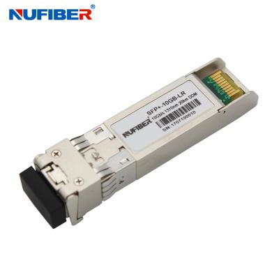 China SFP-10G-LR SM 1310nm 10km LC DOM 10G SFP+ Transceiver Compatible With Cisco Huawei Juniper Mikrotik for sale