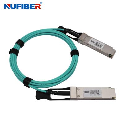 China QSFP-QSFP-AxM 10G 25G 40G QSFP Aktivoptikkabel 1M 3M 5M 10M Hochgeschwindigkeit zu verkaufen