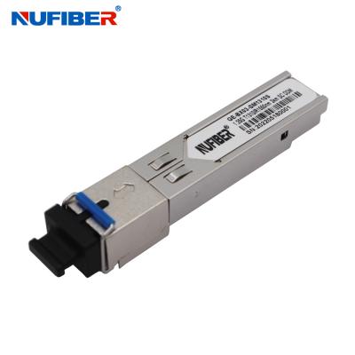 China 1.25G SFP 1310nm/1550nm 3km SC Compatible With Cisco Optical Transceiver for sale