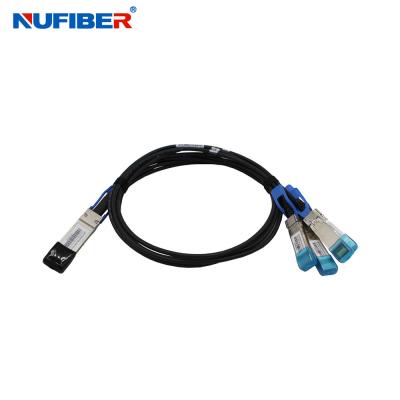 China 100G Direct Attach Cable QSFP28 To 4xSFP28  4*25G Dac Cable 1M Passive Copper Direct Attach Cable for sale