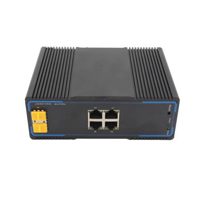 China Gigabit Managed Industrial Switch With Poe Function SFP Slot Port Surge Protection IP40 OEM for sale