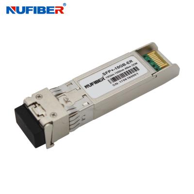 China 40KM 10G SFP+ Transceiver 1310nm 10gb Sfp+ Transceiver Dual Fiber Single Mode SFP 10G ER for sale